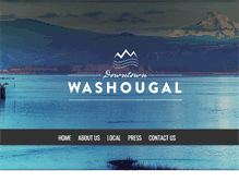 Tablet Screenshot of downtownwashougal.com